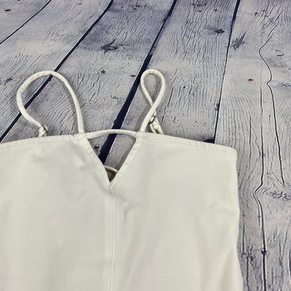 Exhale by David Lerner Cage Back Top White Strappy - Picture 2 of 6